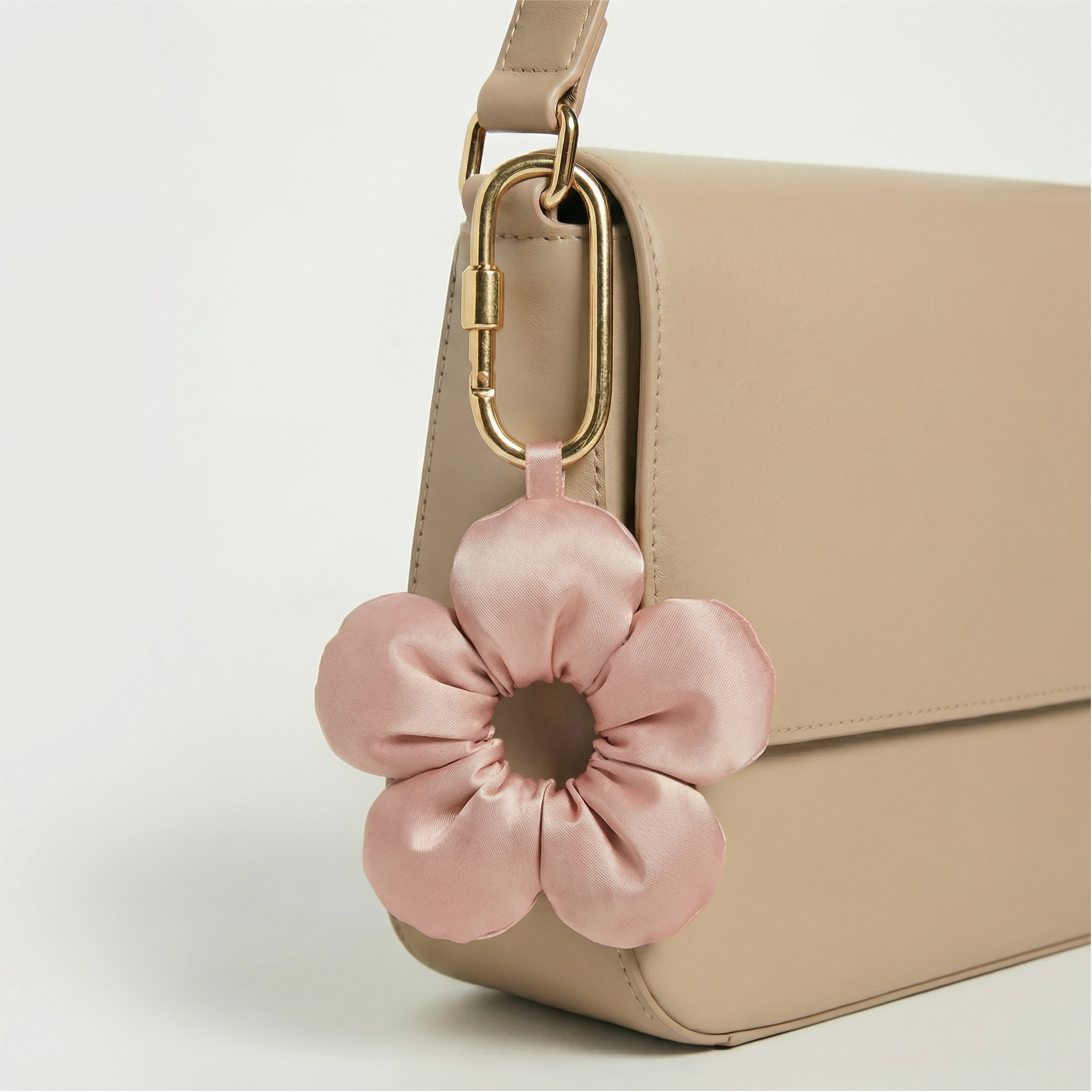 Bloomie Scrunchie — Statement Hair Piece + Bag Charm