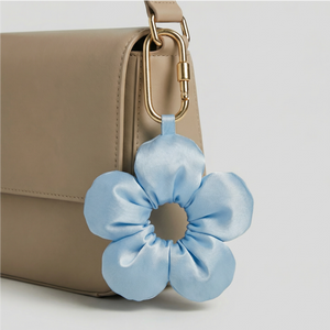 Bloomie Scrunchie — Statement Hair Piece + Bag Charm
