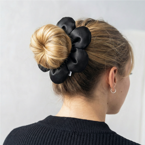 Bloomie Scrunchie — Statement Hair Piece + Bag Charm
